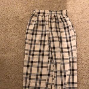 Shein plaid pants